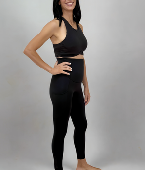 Continuall postpartum compression tight with RepairWear core and lower back support