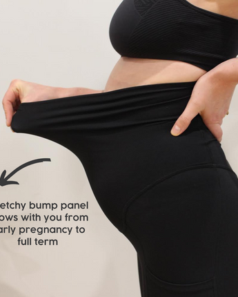 Continuall pregnancy compression wear for back and bump support