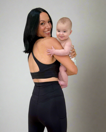 Continuall postpartum mini shorts with big support
