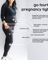 Go fourth pregnancy compression tight by Continuall