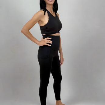Continuall postpartum compression tight with RepairWear core and lower back support