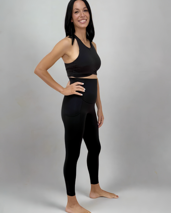 Continuall postpartum compression tight with RepairWear core and lower back support