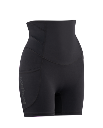 Continuall postpartum compression mini short, angle view