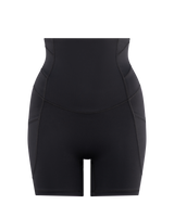 Continuall postpartum compression mini short, front view