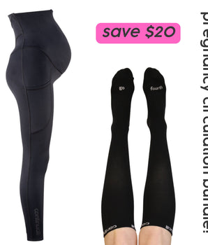 Pregnancy Circulation Bundle - pregnancy tights & compression socks
