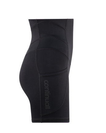 Continuall postpartum compression mini short, side view
